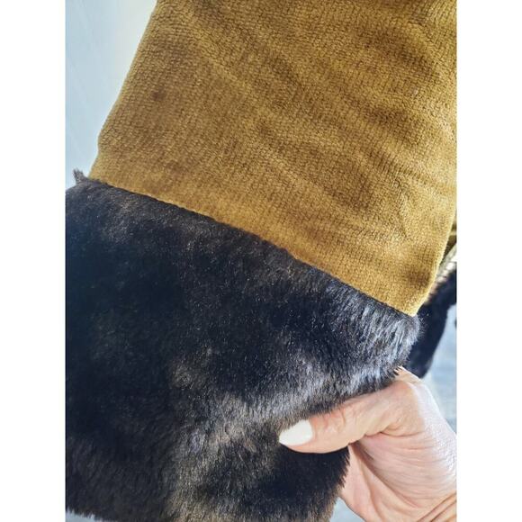 Vintage Corduroy Faux Fur Coat and suit industry UNION 1950,60s,70s? - Picture 10 of 13
